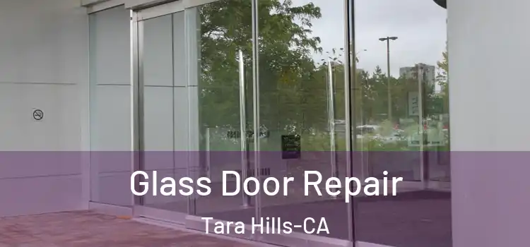  Glass Door Repair Tara Hills-CA